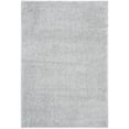 thumbnail image 1 of Safavieh August Shag Collection AUG900G Solid 1.2-inch Thick Accent Rug, 2'3" x 4', Silver, 1 of 1