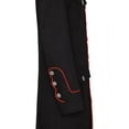 thumbnail image 6 of QHFBli Gothic Steampunk Army Officer Style Pea Coat Jacket, 6 of 7