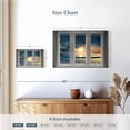 thumbnail image 4 of Elephant Stock Window To Beach Scene Wall Art - Beach Canvas Canvas - 12" x 8", 4 of 8
