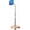 11.6 x 11.6 inches, variant on Adjustable Floor Tablet Stand with Rolling Base, Flexible Gooseneck Mount, Wood Platform, Mobile Device Holder for Indoor Use