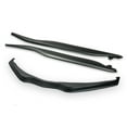 thumbnail image 5 of Replacement for 2014-2019 Chevrolet Corvette C7 All Models | Z06 Stage 2 ABS Plastic Plastic-Black Front Bumper Lower Lip Splitter with Side Skirt Rocker Panels Extension Pair&nbsp;, 5 of 12