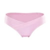 Follure women pants Maternity Knickers Low Waist V Shaped Cotton Pregnancy Postpartum Panties Pink M