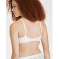 thumbnail image 2 of Hanes Ultimate Women's Wireless Bra, Seamless Comfy Support White M, 2 of 6