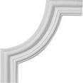 thumbnail image 1 of 10.5 In. W X 10.5 In. H Architectural Seville Panel Moulding Corner, 1 of 1