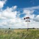 thumbnail image 2 of Weather vane made of black metal, garden weather vane, stainless steel, 2 of 5