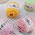 thumbnail image 4 of Up to 50% off Thick Yarn Hwkond Lace Thread DIY Woven Mercerized kid Fine Thread Crochet Yarn,(Flesh Pink), 4 of 6
