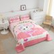 thumbnail image 3 of Juego de cama Ballet Rabbit Cute Rabbit Comforter Ballet Dancer Comforter Set, 3 of 7
