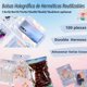 thumbnail image 2 of Bolsa Holográfica Multiusos,100PCS Bolsas de Herméticas Reutilizables, Bolsas de Almacenamiento,Pouch,Bolsa Ziplock Apta parapara almacenamiento de alimentos, Joyas, Cosméticos (8x13cm), 2 of 4
