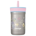 thumbnail image 1 of Termo Botella 12oz Para Niños Con Popote Acero Inox Leighton rosa Estándar, 1 of 5