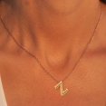 thumbnail image 4 of Ensemble avec Collier à Bulles pour Femmes Collier Initial Plaqué pour Femmes Collier à Bulles en Alliage Bijoux Cadeaux, 4 of 6