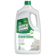 (4 pack) Quick Shine Multi-Surface Floor Finish, Pfas-Free Formula, All Purpose Household Floor Polish, 64 fl oz