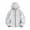 Style3-Gray sun protection shirts for men, variant on Maqroz Mens Sun Jacket UPF 50 Hoodie Full Zip UV Protection SPF Cooling Lightweight Hoodie with Pockets Summer Adjustable Quick Dry Athletic Track Jacket Hiking Fishing Outdoor Purple XXL
