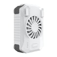 thumbnail image 1 of Ventilador de cinturón personal recargable por USB de larga duración de 10000 mAh con batería de 18 horas y 3 velocidades 7,01 m/s Ventilador de collar manos libres de flujo de aire fuerte p, 1 of 4