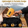 thumbnail image 4 of Cordless Leaf Blower Compatible with Dewalt 20V Max Battery, Cordless Dust Blower, Electric Turbo Jet Blower Handheld Battery Powered with Brushless Motor for Patio Garden Lawn (No Battery), 4 of 8