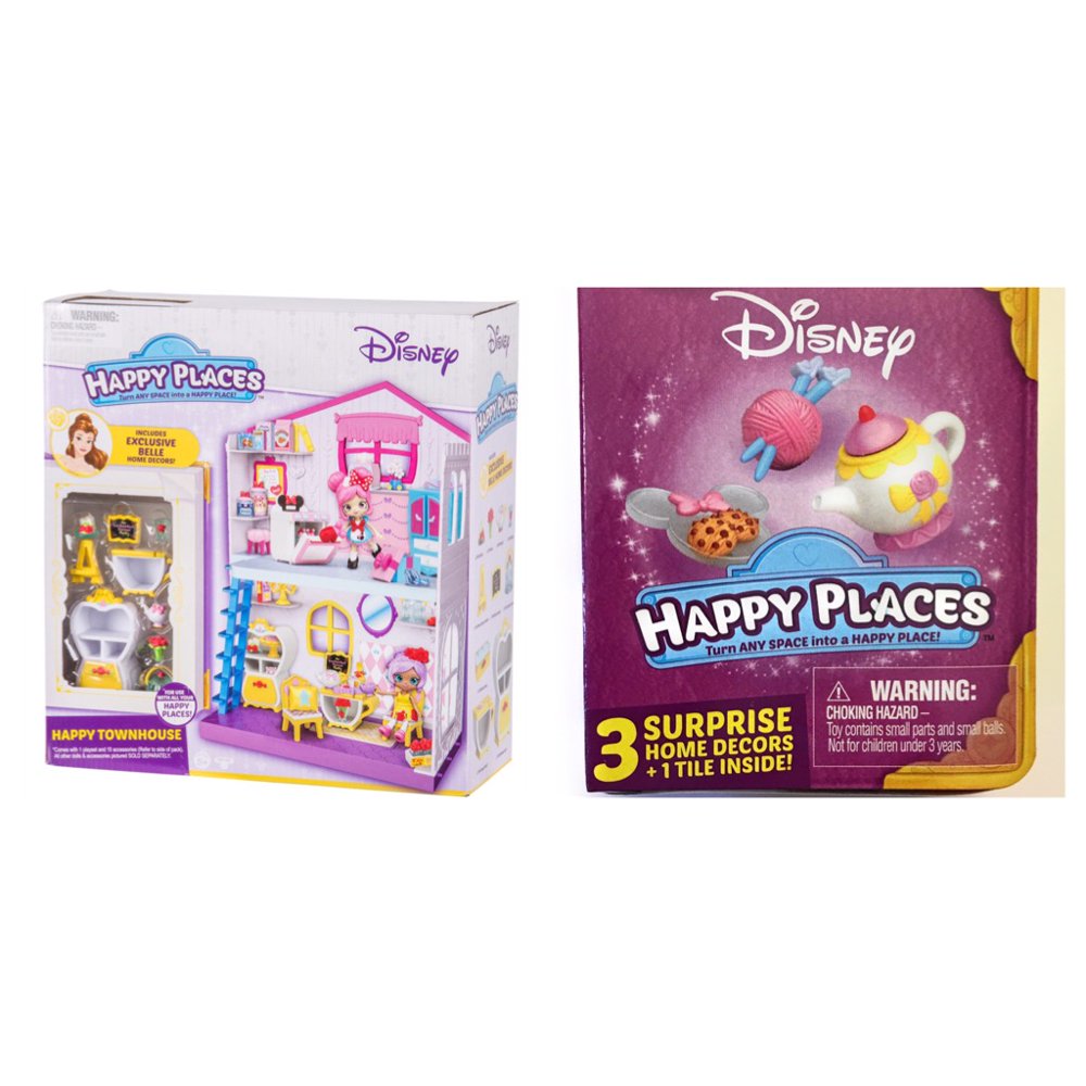 Shopkins Disney Happy Places Happy Townhouse Playset and Blind Box