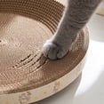 thumbnail image 6 of Cat Scratcher Cardboard Bed,2-in-1 Round Cat Scratch Pad and Rest Mat,Elliptical Corrugated Cardboard Bed for Furniture Protection and Indoor Rest, 6 of 6