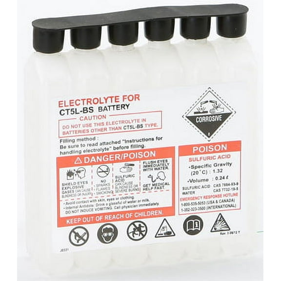 Fire Power Sealed Battery Electrolyte Pack 240Cc 240CC CTX