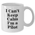 thumbnail image 2 of Funny Pilot Quotes Gifts from Mom to Her Pilot Sweetheart - White Coffee Mug for Mother's Day, 2 of 4