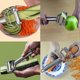 thumbnail image 5 of Stainless Steel Multi-function Vegetable Peeler, Julienne Cutter Slicer Scraper Potato Peelers Fruit Peeler - J, 5 of 5