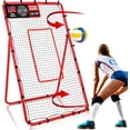 thumbnail image 1 of Reboteador de voleibol ZEALFEEL de 4 x 7 pies con marco y red de acero, 1 of 7
