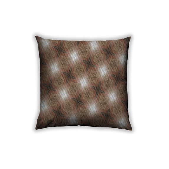 Ahgly Company Indoor Square Patterned Throw Pillow, 18 inch by 18 inch
