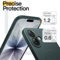 thumbnail image 6 of JETech Magnetic Slim Case for iPhone 17 6.3-Inch Compatible with MagSafe, Camera Lens Full Protection, Soft TPU Thin Protective Phone Cover with Matte Finish (Midnight Green), 6 of 6