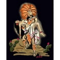 thumbnail image 2 of CafePress - Aztec Warrior And Maiden Sherpa Fleece Throw Blank - Sherpa Fleece Throw Blanket 60" x 50", 2 of 5