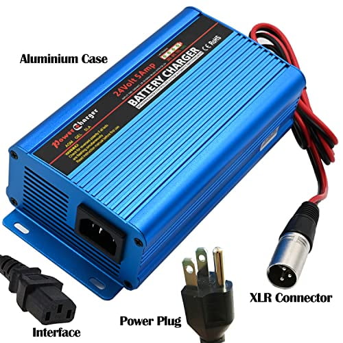 24V 24 Volt Automatic Battery Maintainer Charger Ring Terminal Multi-Stage 