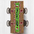 thumbnail image 4 of JOOCAR Christmas Table Runner, Red White Polka Dot Merry Christmas Grinch Christmas Table Runner, Suitable for Christmas Kitchen Dining Table Table Holiday Decoration, 4 of 5