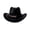 Black,#049, variant on Kids Western Hats Boys Girls Cowboy Leather Buckle Felt Cowgirl Hat Cowboy Red Bandanas,One Size