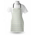 thumbnail image 4 of Alien Apron, Cosmic Galaxy Pattern of Flying Saucer Sun and Moon Constellation on Plain Backdrop, Unisex Kitchen Bib with Adjustable Neck for Cooking Gardening, Adult Size, Multicolor, by Ambesonne, 4 of 4