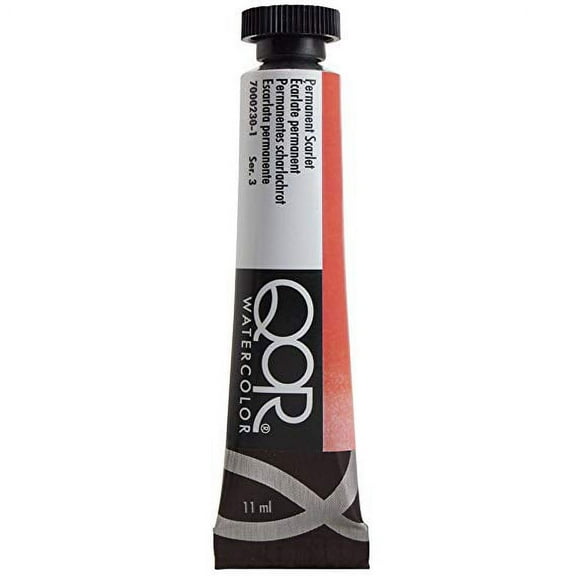 QoR Watercolor, 11ml Tube, Permanent Scarlet