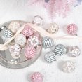 thumbnail image 4 of Vintage Christmas Ball Ornaments Gift Box – 6cm Shatterproof Tree Decorations Set of 16 – Retro Glass-Look Baubles for Holiday Tree, Table or Gift Use, 4 of 4
