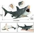thumbnail image 3 of Kids Toys Boys 3-5 Boy Gift Marine Life Model Solid Hand-painted Commemorative Figure, 3 of 7