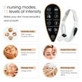 thumbnail image 3 of Electric V-Face Machine, V Face Lift Double Chin Remove Device 5 Color Light Skin Repair Photon Therapy Face Slimming Instrument, Pulse TENS Microcurrent Cellulite Massagers with Remote Control, White, 3 of 11