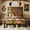 Brown, variant on HOMRELEXA Farmhouse Bed Frame Twin Size with 51" Tall Headboard and Footboard, Platform Bed Frame, No Box Spring Needed, White