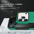 thumbnail image 6 of Allytechgroup iPhone 17 Pro Max Case with Anti-Spy Screen Protector, Ring Holder Kickstand Anti-Scratch Magnetic Back Cover Compatible with Car Mount Rugged Hybrid TPU PC Phone Case, Darkgreen, 6 of 7