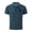 Blue, variant on OIOLOYJM Hawaiian Golf Shirts for Men Short-Sleeve Mesh Casual Quick Dry Lightweight Polo Shirts Fashion Work Workout Collared T Shirts White L