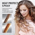 thumbnail image 5 of Spray protector térmico sin enjuague Spray protector térmico Spray abrillantador para el cabello Permanente rizada Peinado rápido Sin lavado, 5 of 5