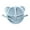 Blue, variant on PATLOLLAV 1 Pcs Cute Plastic Suction Bowl Complementary Compartment Divided for Picky Eaters Kids Weaning Supplies