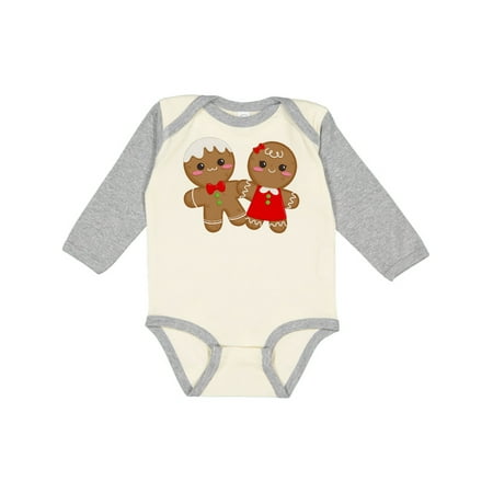 

Inktastic Gingerbread Couple Gift Baby Boy or Baby Girl Long Sleeve Bodysuit