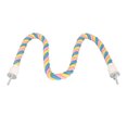 thumbnail image 1 of Colorful And Bendable Bird Cotton Rope Perch Climbing ParakeetsRope Toy Suitable For Cockatiels, Lovebirds, And Budgies Provide Comfortable Perching And Exercise For Your Birds, 1 of 8
