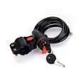 thumbnail image 2 of Bike Anti Theft Lock, Sturdy Bicycle Lock Cable with Key for Motorcycles, 2 of 8