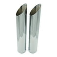 thumbnail image 3 of Chevy Blazer 95-99 2.5" Dual Exhaust Kits 2 Chamber Slash Tips Side Exit, 3 of 6