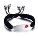 thumbnail image 1 of Pulsera de alerta de identificación médica con correa negra ajustable TUNC Sencillez, 1 of 4