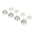 thumbnail image 1 of 4 Almohadillas de aislamiento para altavoces aleación de aluminio a prueba de golpes soporte para tocadiscos alfombrilla protectora para suelo para tocadiscos subwoofer, 1 of 8