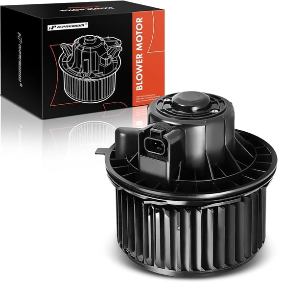 A-Premium Heater Blower Motor with Fan Cage Replacement for Chevrolet Silverado Avalanche Suburban Tahoe GMC Sierra Yukon Cadillac Escalade Fits select: 1999-2002 GMC NEW SIERRA, 2001 GMC DENALI