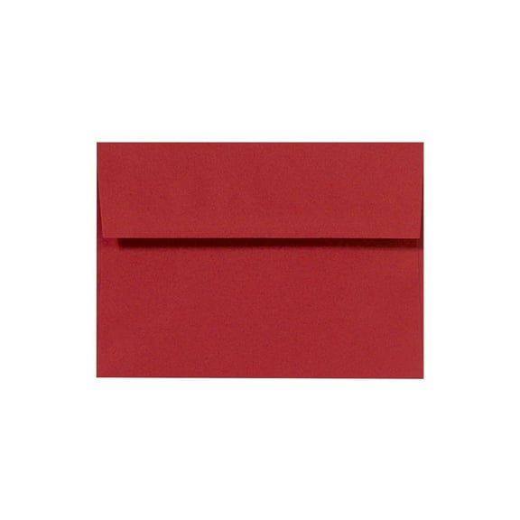 LUX A4 Invitation Envelopes 4 1/4 x 6 1/4 250/Box Ruby Red LUX-4872-18-250