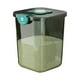 thumbnail image 1 of Contenedor De Arroz Caja Hermética Para Almacenamiento De Alimentos De Granos Transparente Con Tapa Para La Cocina Casera Verde Transparente 10kg / 22.05lb, 1 of 12