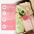 thumbnail image 6 of Bella Ciao Vibrating Shower Body & Face Scrubber for Women, 4 Vibrating Modes, Extendable Handle, Detachable Head – Silicone Massage Brush, USB-C Charging, IPX7 Waterproof (Pink), 6 of 6